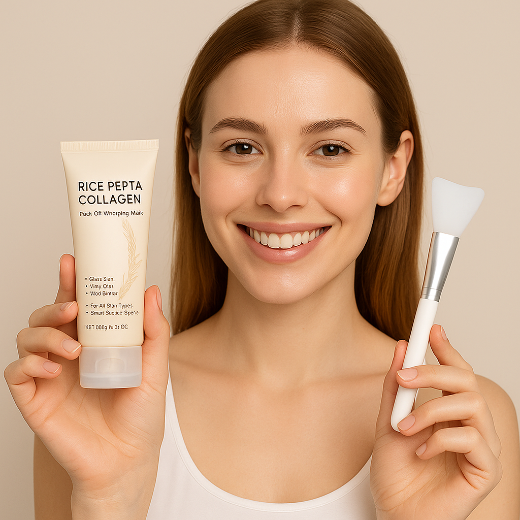 K-Beauty by Silxin™ – Night Smooth & Clear Rice Peel-Off Mask