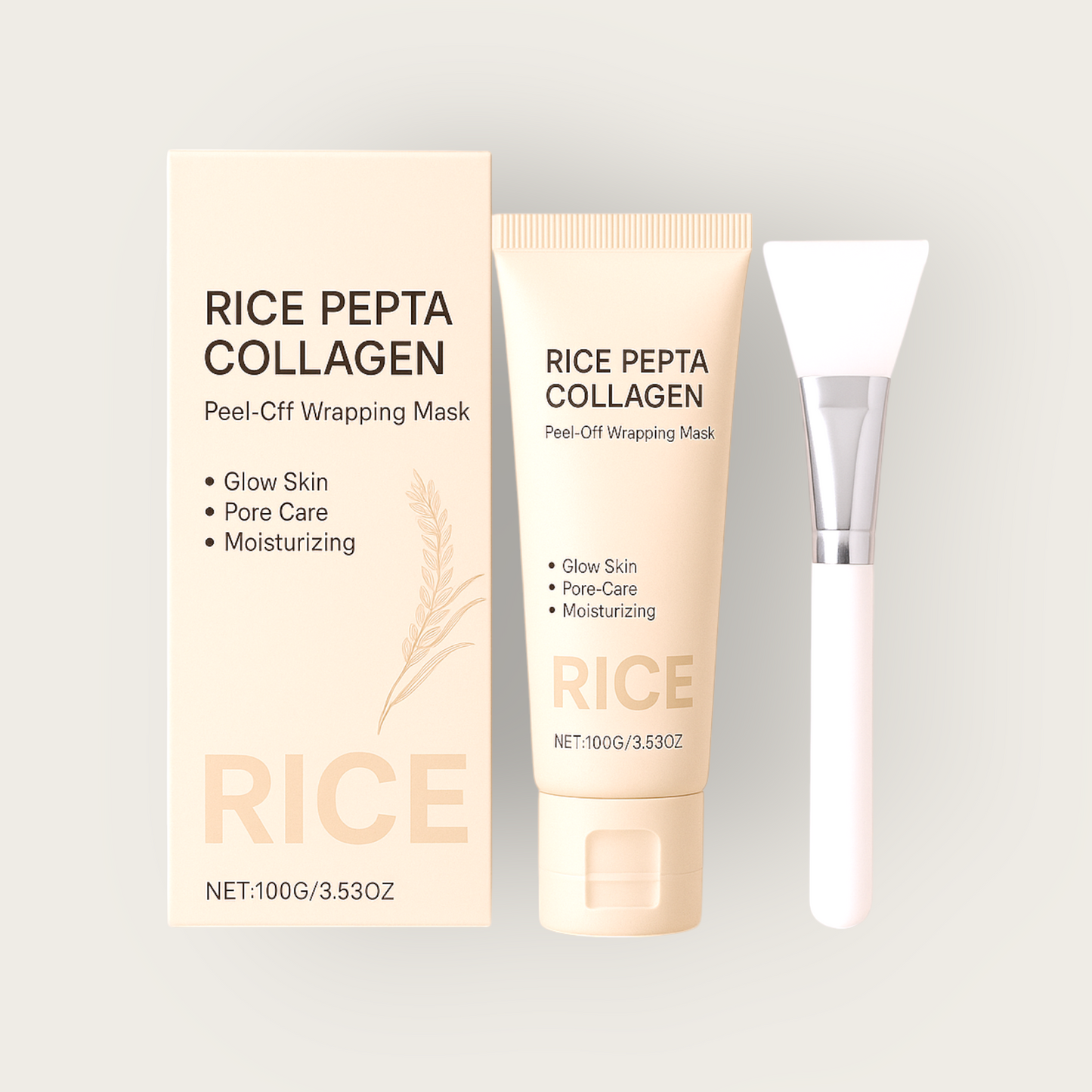 K-Beauty by Silxin™ – Night Smooth & Clear Rice Peel-Off Mask
